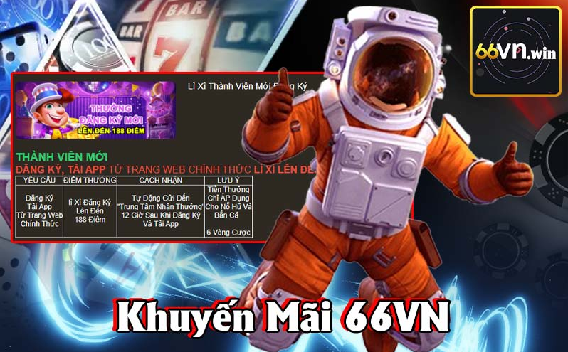 Khuyến mại 66vn - nhà cái uy tín